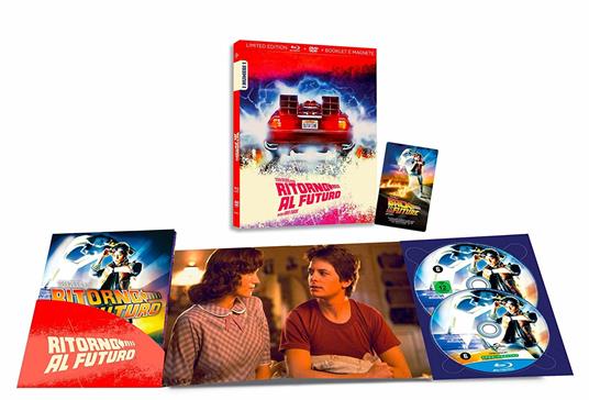 vendita DVD, Blu-Ray, 4K e UHD: Ritorno al Futuro - Trilogia  30° Anniversario - Flusso Canalizzatore (4 Blu-Ray Disc)