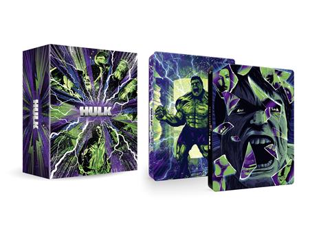 Hulk. Deluxe Collection. Con Steelbook (2 Blu-ray + 2 Blu-ray Ultra HD 4K) di Ang Lee,Louis Leterrier - 2