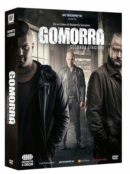 Gomorra. Stagione 2. Serie TV ita (4 DVD) di Stefano Sollima,Cristina Comencini,Claudio Cupellini - DVD