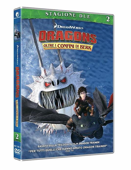 Dragon Trainer. Oltre i confini di Berk. Stagione 2. Serie TV ita (2 DVD) di T. J. Sullivan,David Jones,Robert Briggs,Jae H. Kim - DVD