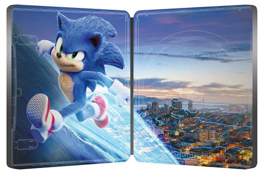 Sonic. Il film. Con Steelbook (Blu-ray) di Jeff Fowler - Blu-ray - 2