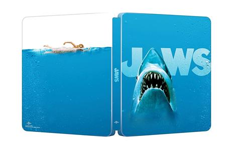Lo squalo. 45th Anniversary Edition. Con Steelbook (Blu-ray + Blu-ray UltraHD 4K) di Steven Spielberg - Blu-ray + Blu-ray Ultra HD 4K