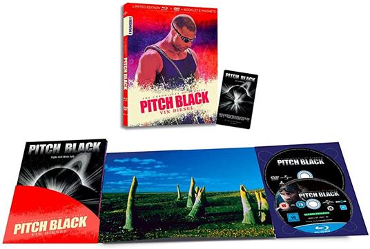 Pitch Black. Limited Edition. I Numeri 1. Con Booklet e magnete (DVD + Blu-ray) di David Twohy - DVD + Blu-ray