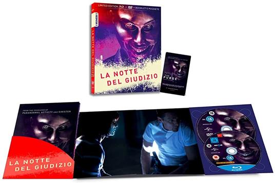 La notte del giudizio. Limited Edition. I Numeri 1. Con Booklet e magnete (DVD + Blu-ray) di James DeMonaco - DVD + Blu-ray