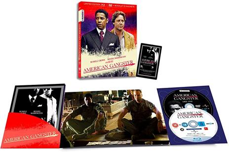 American Gangster. Limited Edition. I Numeri 1. Con Booklet e magnete (DVD + Blu-ray) di Ridley Scott - DVD + Blu-ray