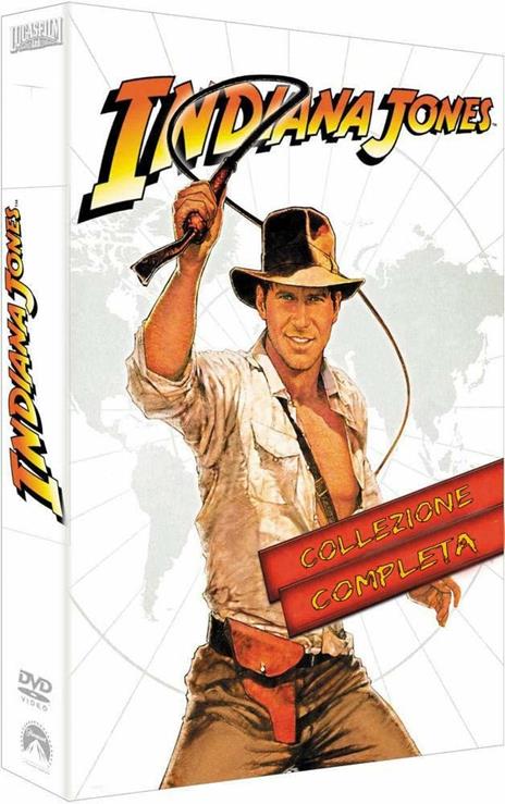 4 Indiana Jones. La collezione completa (4 DVD) di Steven Spielberg