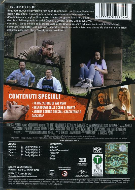 The Hunt (DVD) di Craig Zobel - DVD - 2