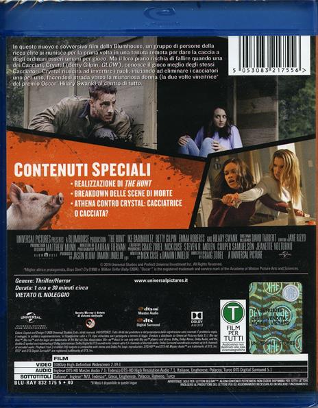 The Hunt (Blu-ray) di Craig Zobel - Blu-ray - 2
