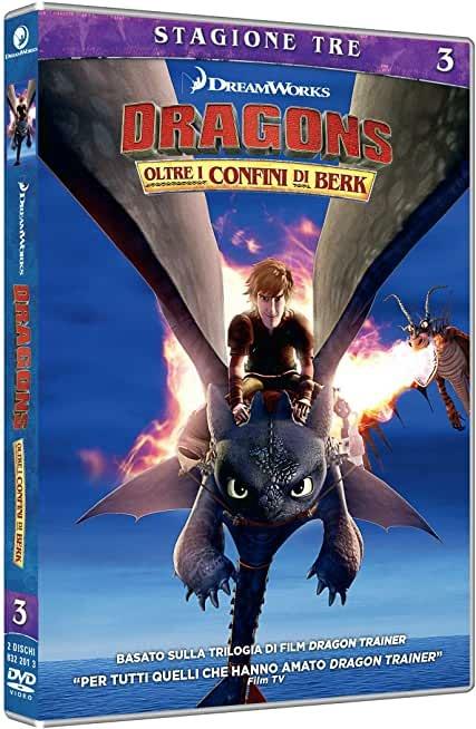 Dragon Trainer. Oltre i confini di Berk. Stagione 3 (2 DVD) di T.J. Sullivan,David Jones,Robert Briggs,Jae H. Kim,Elaine Bogan - DVD
