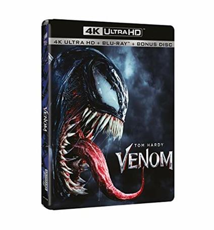 Venom (2018). Fan Edition con Bonus Disc (Blu-ray + Blu-ray Ultra HD 4K) di Ruben Fleischer - Blu-ray + Blu-ray Ultra HD 4K