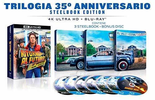 Ritorno al Futuro. Collection 35° Anniversario. Con Steelbook (4 Blu-ray + 3 Blu-ray Ultra HD 4K) di Robert Zemeckis