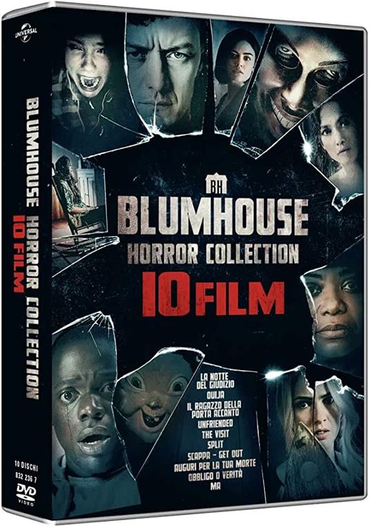 Blumhouse Horror Collection (10 DVD) di James DeMonaco,Stiles White,Rob Cohen,Levan Gabriadze,M. Night Shyamalan,Jordan Peele