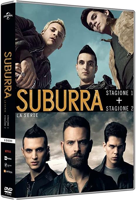 Suburra. Serie TV ita. Stagioni 1-2 (6 DVD) di Andrea Molaioli,Giuseppe Capotondi,Michele Placido - DVD