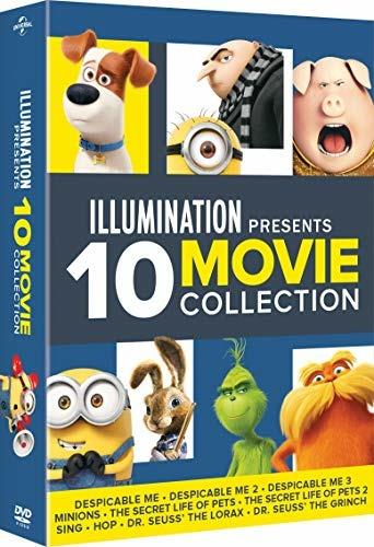 Illumination. 10 Movie Collection (10 DVD) di Tim Hill,Pierre Coffin,Chris Renaud,Kyle Balda,Chris Renaud