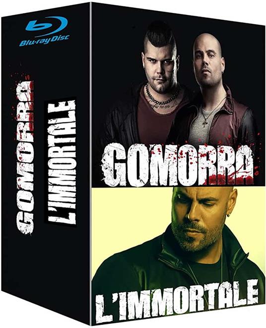 Gomorra. Stagioni 1-4. Serie TV ita - L' immortale (16 Blu-ray) di Stefano Sollima,Francesca Comencini,Claudio Cupellini - Blu-ray