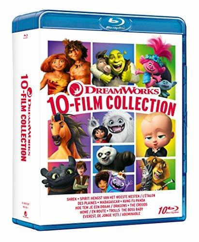 DreamWorks. 10 Movie Collection (10 Blu-ray) di Tim Johnson,Jill Culton,Todd Wilderman,Eric Darnell,Tom McGrath,Dean DeBlois,Chris Sanders