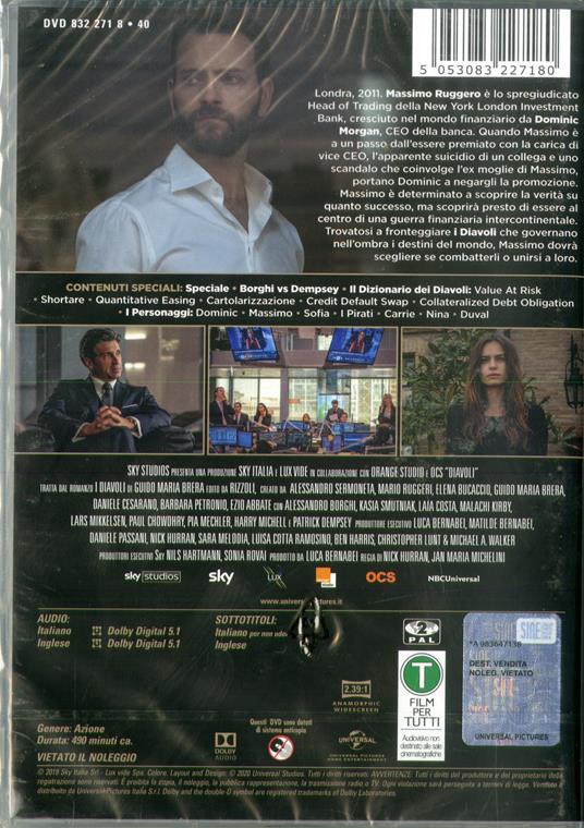 Diavoli. Stagione 1. Serie TV ita (4 DVD) di Nick Hurran,Jan Michelini - DVD - 2