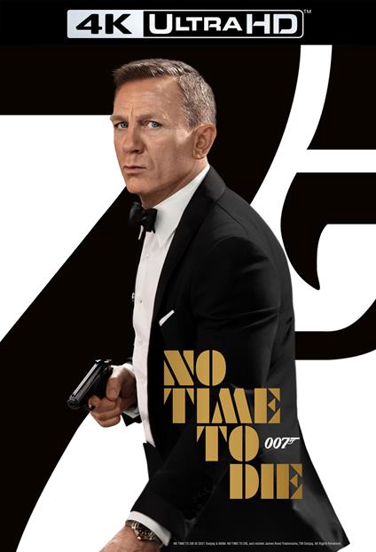 007. No Time to Die (Blu-ray + Blu-ray Ultra HD 4K) di Cary Fukunaga - Blu-ray + Blu-ray Ultra HD 4K