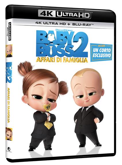 Baby Boss 2 (Blu-ray + Blu-ray Ultra HD 4K) di Tom McGrath - Blu-ray + Blu-ray Ultra HD 4K