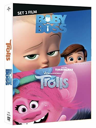 Cofanetto Dreamworks. Baby Boss + Trolls (2 DVD) di Hendel Butoy,Tom McGrath,Mike Mitchell,Walt Dohrn