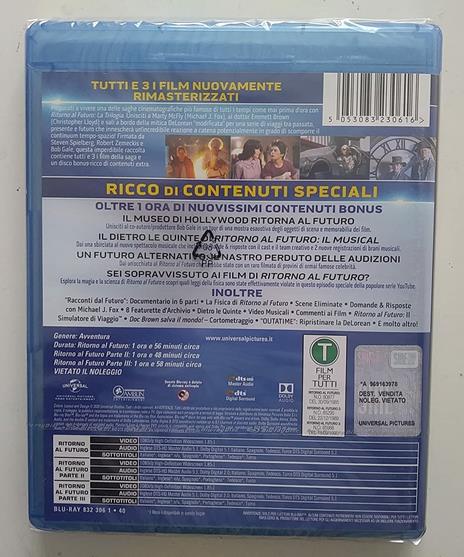 Ritorno al futuro. La trilogia (35th Anniversary Standard Edition) (Blu-ray + Blu-ray Ultra HD 4K) di Robert Zemeckis - 2