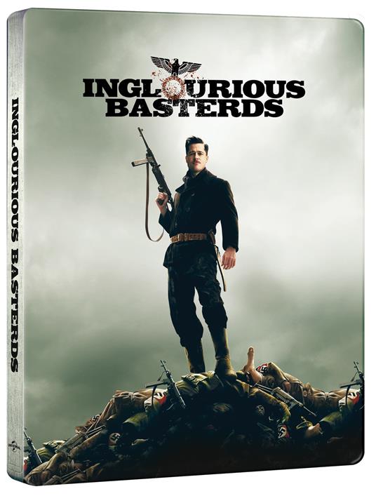 Bastardi senza gloria. Steelbook (Blu-ray + Blu-ray Ultra HD 4K) di Quentin Tarantino - Blu-ray + Blu-ray Ultra HD 4K