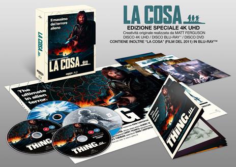 La cosa. Collector's Limited Edition (Blu-ray + Blu-ray Ultra HD 4K) di John Carpenter - Blu-ray + Blu-ray Ultra HD 4K - 3