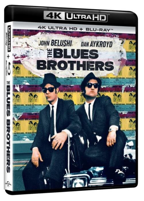 Blues Brothers (Blu-ray + Blu-ray Ultra HD 4K) di John Landis - Blu-ray + Blu-ray Ultra HD 4K