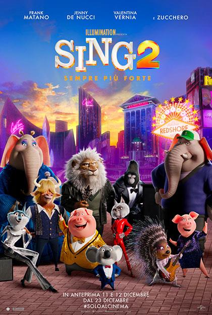 Sing 2. Sempre più forte (Blu-ray + Blu-ray Ultra HD 4K) di Garth Jennings - 4K Ultra HD