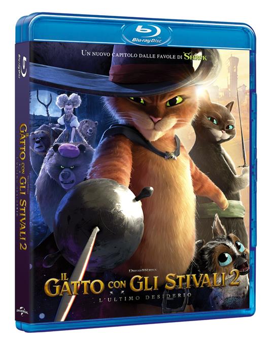 Il gatto con gli stivali 2. L'ultimo desiderio (Blu-ray) di Joel Crawford