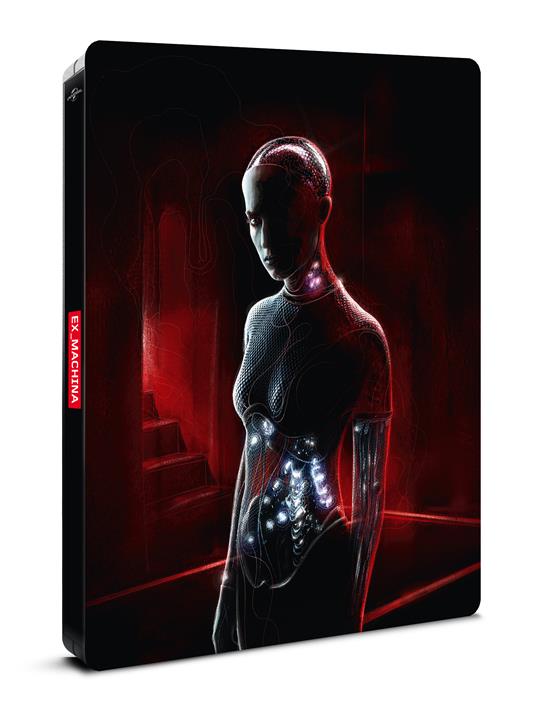 Ex Machina. Steelbook (Blu-ray + Blu-ray Ultra HD 4K) di Alex Garland - Blu-ray + Blu-ray Ultra HD 4K