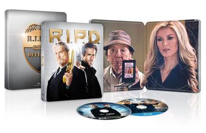 R.I.P.D. Poliziotti dall'aldilà. Steelbook (Blu-ray + Blu-ray Ultra HD 4K) di Robert Schwentke - Blu-ray + Blu-ray Ultra HD 4K