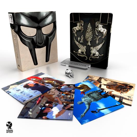 Il gladiatore. Titans of Cult (Blu-ray + Blu-ray Ultra HD 4K) di Ridley Scott - Blu-ray + Blu-ray Ultra HD 4K - 2