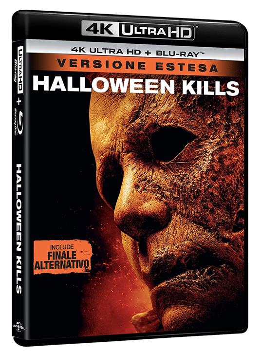 Halloween Kills (Blu-ray + Blu-ray Ultra HD 4K) di David Gordon Green - Blu-ray + Blu-ray Ultra HD 4K