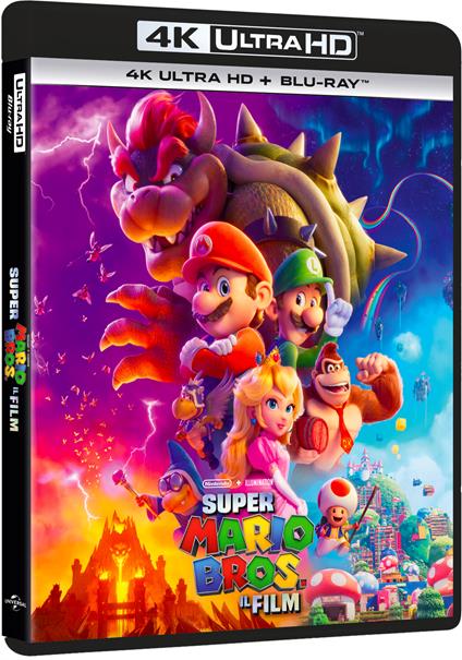 Super Mario Bros. Il film (Blu-ray + Blu-ray Ultra HD 4K) di Aaron Horvath,Michael Jelenic - Blu-ray + Blu-ray Ultra HD 4K