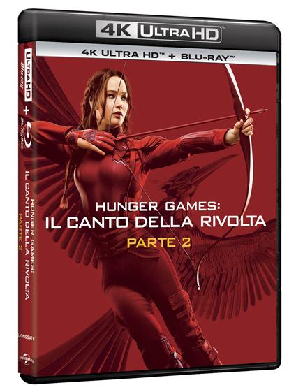 The Hunger Games. Il canto della rivolta parte 2 (Blu-ray + Blu-ray Ultra HD 4K) di Francis Lawrence - Blu-ray + Blu-ray Ultra HD 4K
