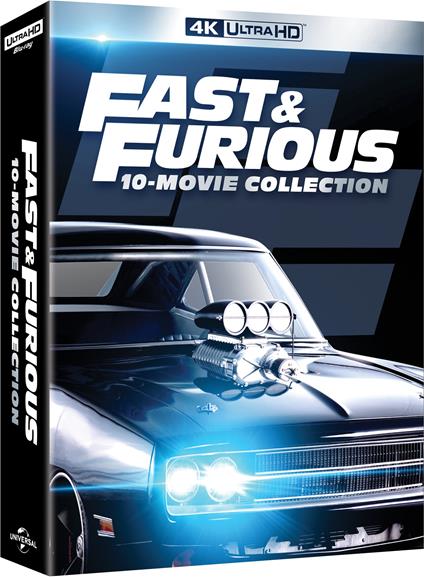 Fast Collection 1-10 (10 Blu-ray Ultra HD 4K)