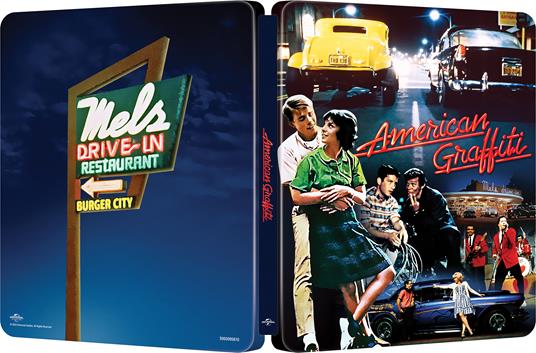 American Graffiti. Steelbook (Blu-ray + Blu-ray Ultra HD 4K) di George Lucas - Blu-ray + Blu-ray Ultra HD 4K - 2
