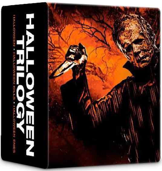 Halloween Trilogy. Steelbook Library Case (3 Blu-ray Ultra HD 4K) di David Gordon Green