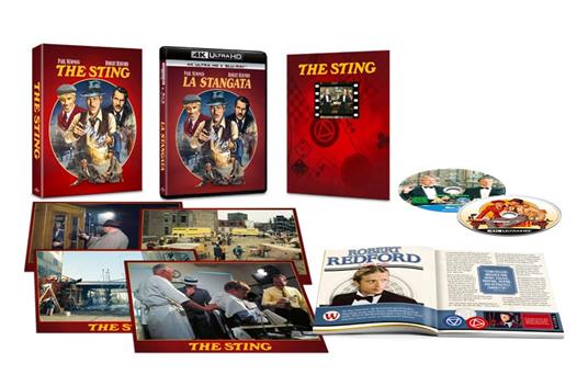 La stangata. 50th Anniversary Special Edition (Blu-ray + Blu-ray Ultra HD 4K) di George Roy Hill - Blu-ray + Blu-ray Ultra HD 4K