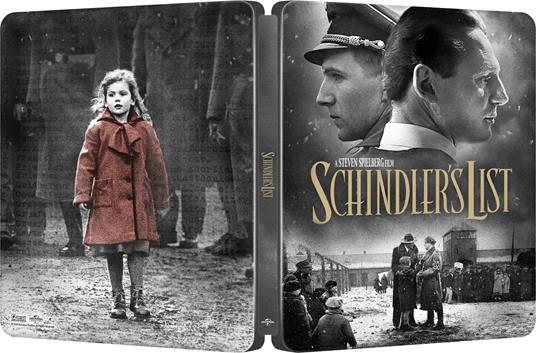 Schindler's List. 30th Anniversary Steelbook (Blu-ray + Blu-ray Ultra HD 4K) di Steven Spielberg - Blu-ray + Blu-ray Ultra HD 4K - 2