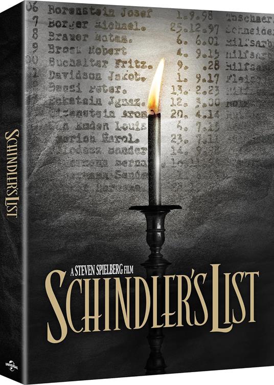Schindler's List. 30th Anniversary Steelbook Essential Collection (Blu-ray + Blu-ray Ultra HD 4K) di Steven Spielberg - Blu-ray + Blu-ray Ultra HD 4K
