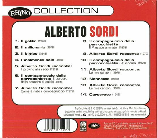 Collection - CD Audio di Alberto Sordi - 2