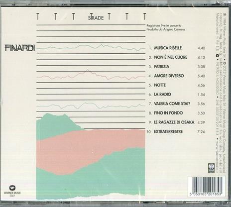 Strade. Live in concerto 1983 - CD Audio di Eugenio Finardi - 2