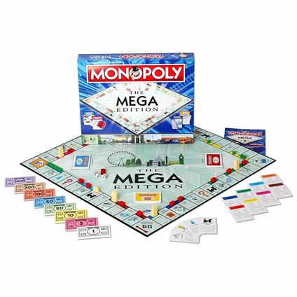 Monopoly Mega Edition. Edizione francese. Gioco da tavolo