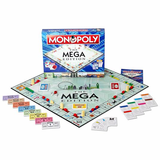 Monopoly Mega Edition. Edizione francese. Gioco da tavolo