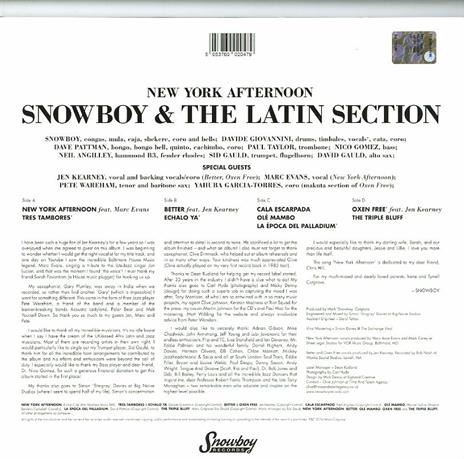 New York Afternoon - Vinile LP di Snowboy - 2