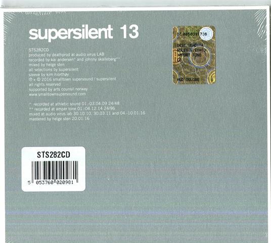 13 - CD Audio di Supersilent - 2