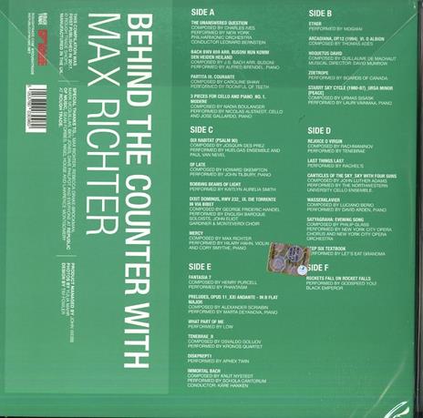 Behind the Counter with Max Richter - Vinile LP di Max Richter - 2