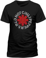 T-Shirt uomo Red Hot Chili Peppers. Distressed Asterisk